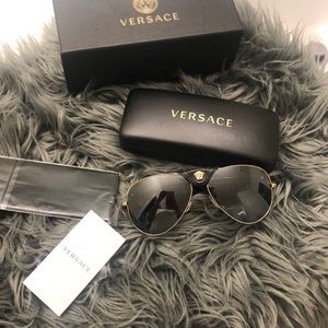 New Versace aviator sunglasses